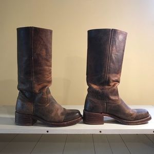 Frye campus boots